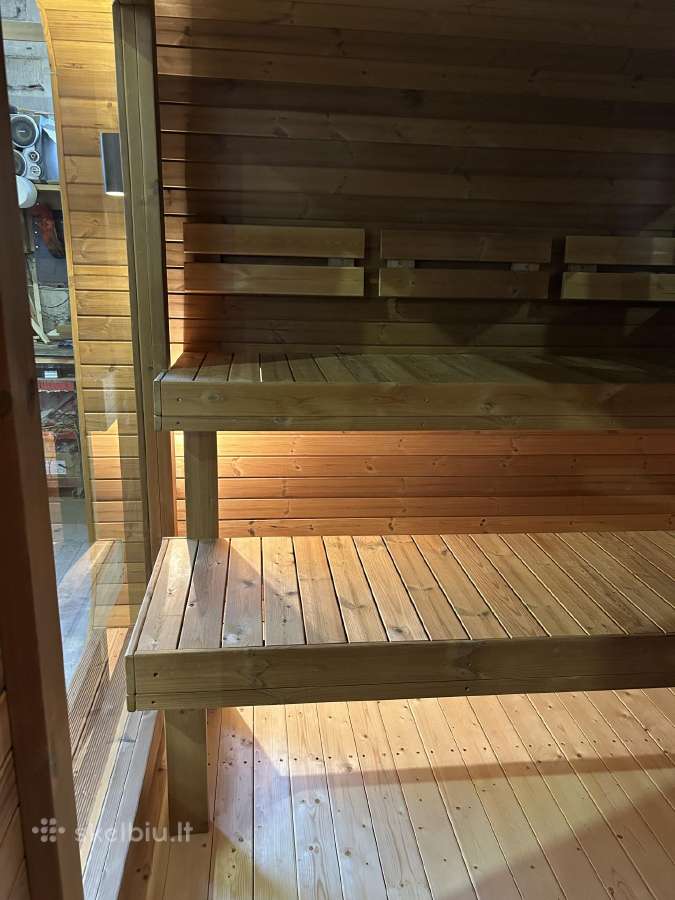 Naujiena Cube Wide pirtis sauna - nuotraukos Nr. 17