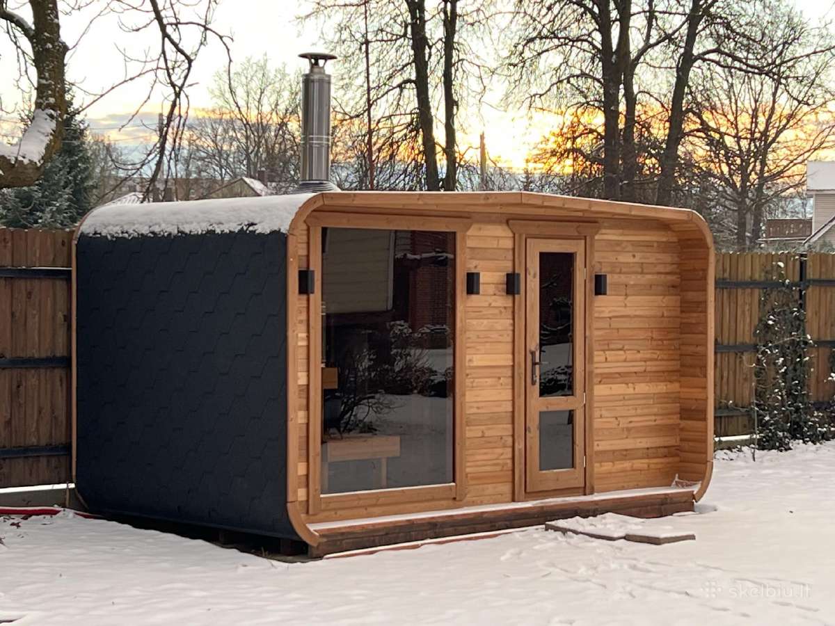 Naujiena Cube Wide pirtis sauna - nuotraukos Nr. 22