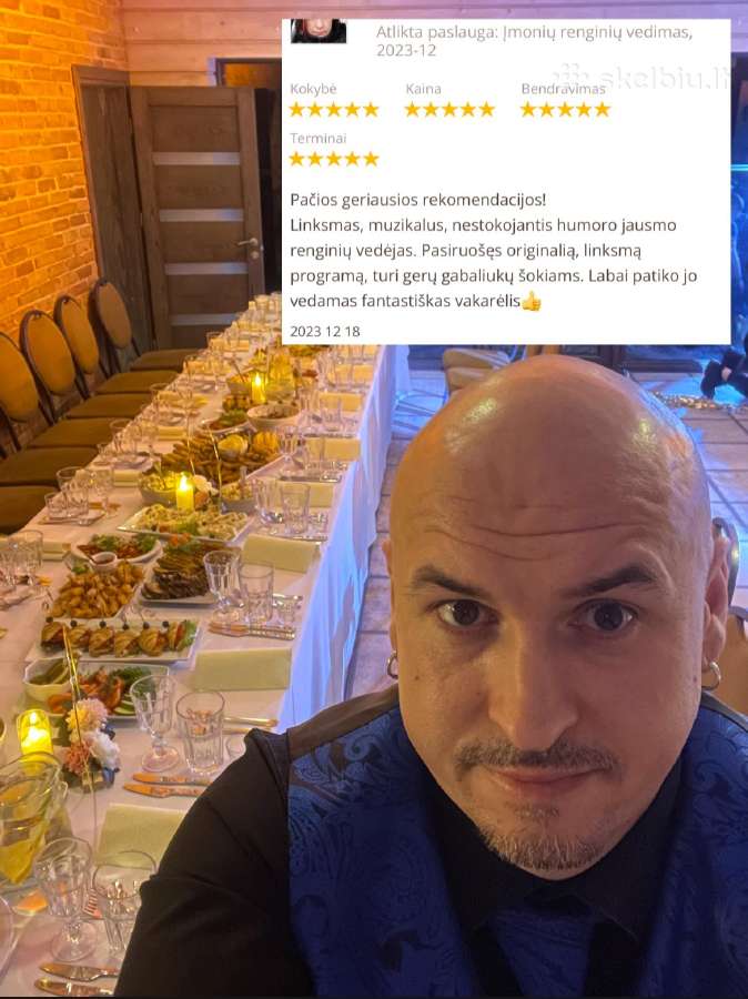 Vedėjas ir Dj viename, su aparatūra - kaina 600€. - nuotraukos Nr. 14