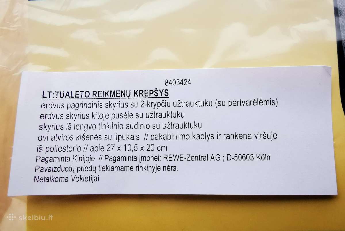 Nauji dideli vokiški "Vivess" kosmetiniai krepšiai - nuotraukos Nr. 11