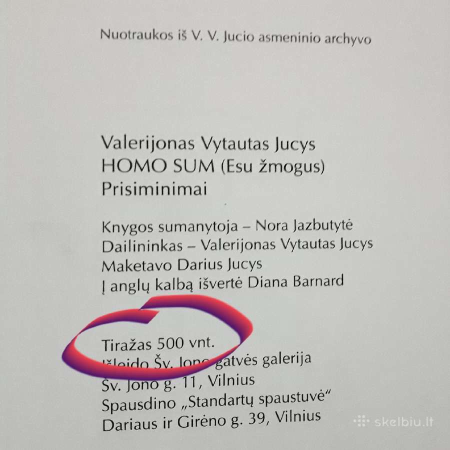 Valerijonas Vytautas Jucys "Homo sum Prisiminimai" - nuotraukos Nr. 15