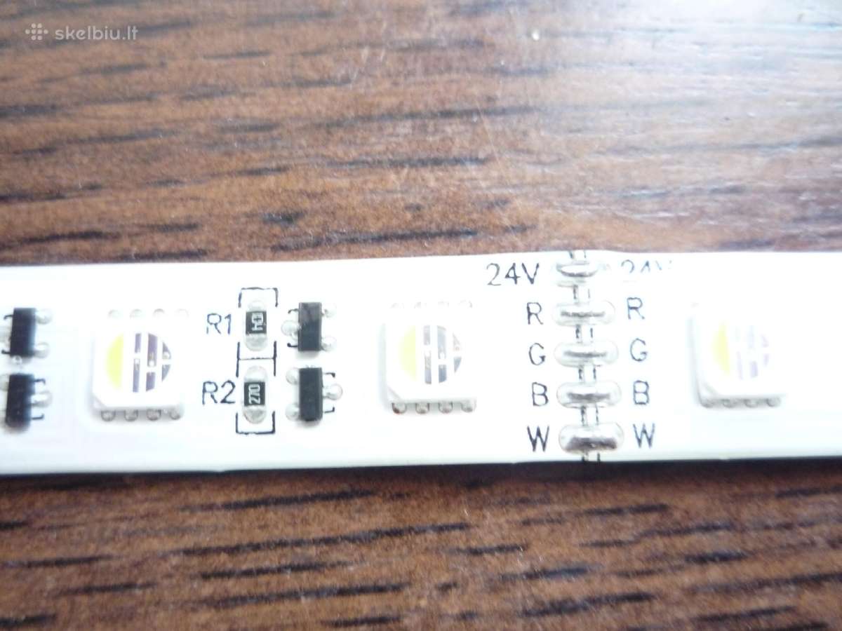 Diodinė Rgbw juosta 24v,nauja + du LED Rgb Amplifi - nuotraukos Nr. 4