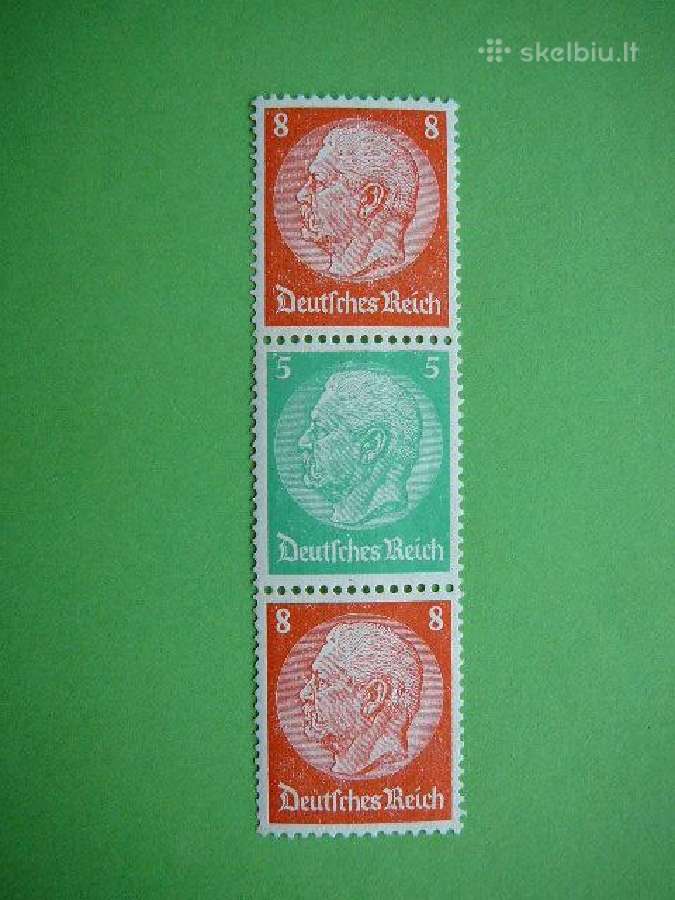 Reichsprezidentas Vokietija 1934 vkts122sl
