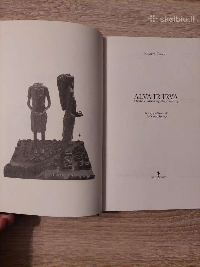 Edward Carey. Alva ir Irva. Nauja knyga - nuotraukos Nr. 2