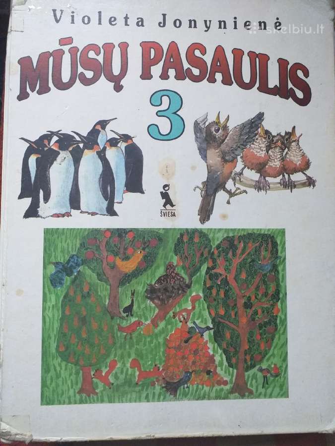 V. Jonynienė. Mūsų pasaulis (vadovėlis 3 klasei)