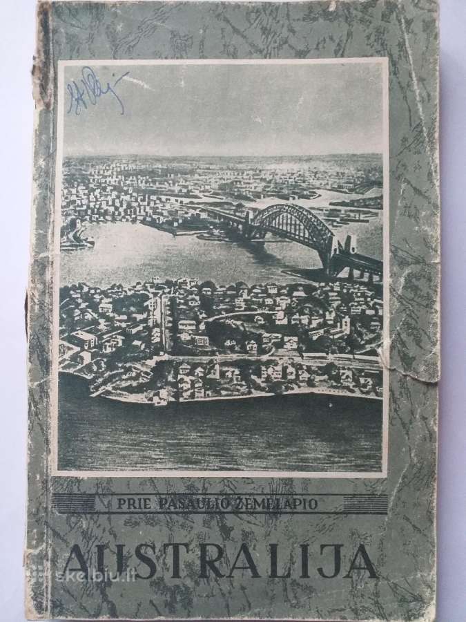 Australija. Geografinė apybraiža (1956)
