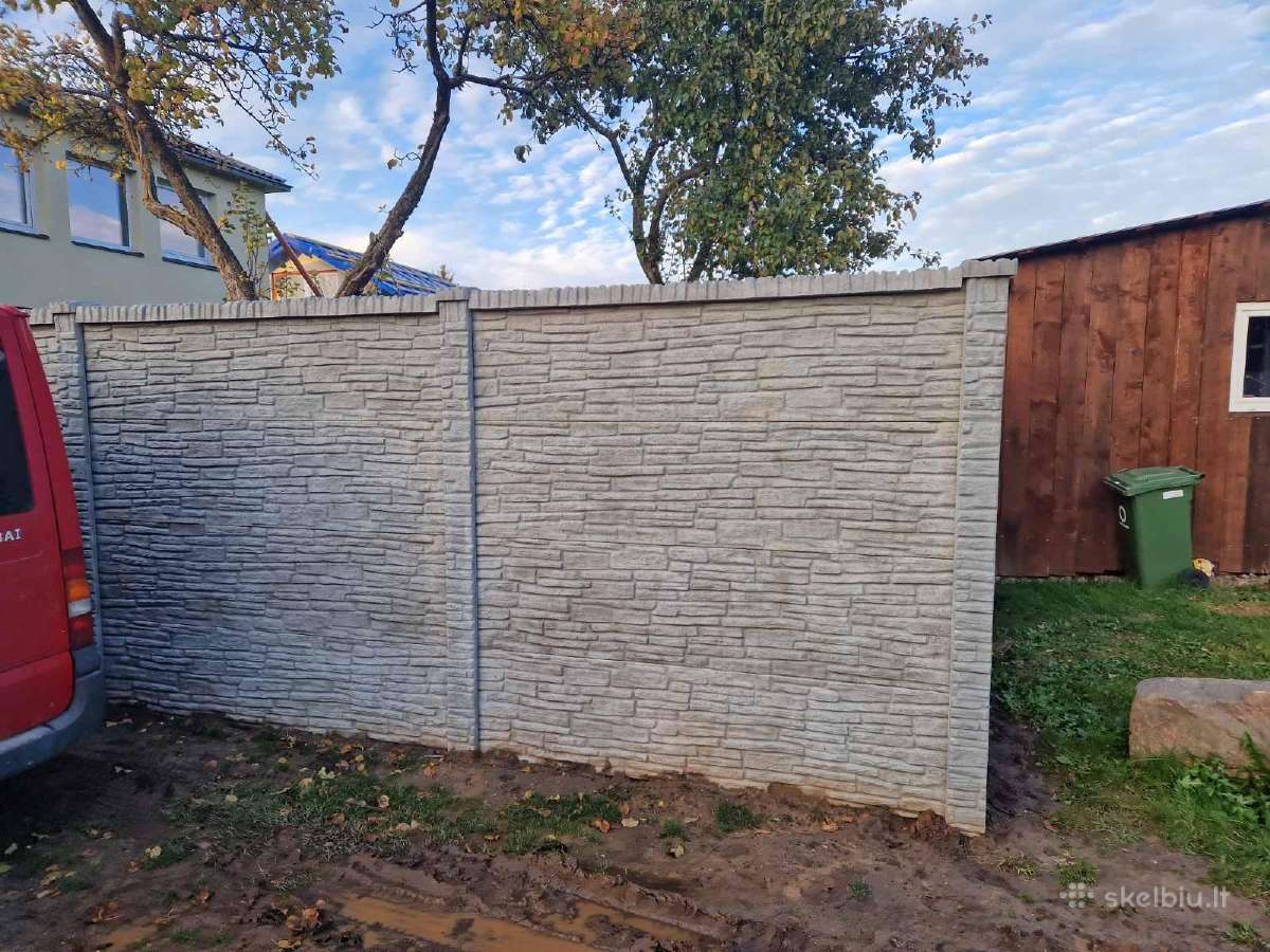 Betono gaminiai:tvoros,stulpai,segmentai,žiedai. - nuotraukos Nr. 8