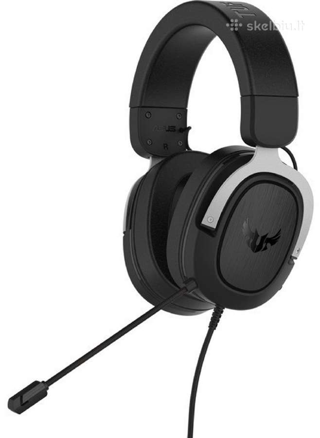 Naujos Asus Tuf Gaming H3 ausinės su mikrofonu