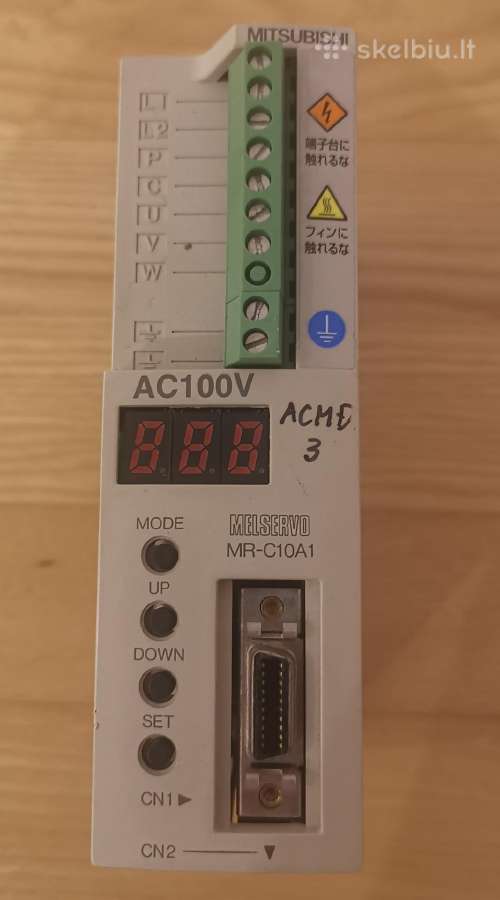Servo variklio valdiklis Mitsubishi Mr-c10a1 Ac