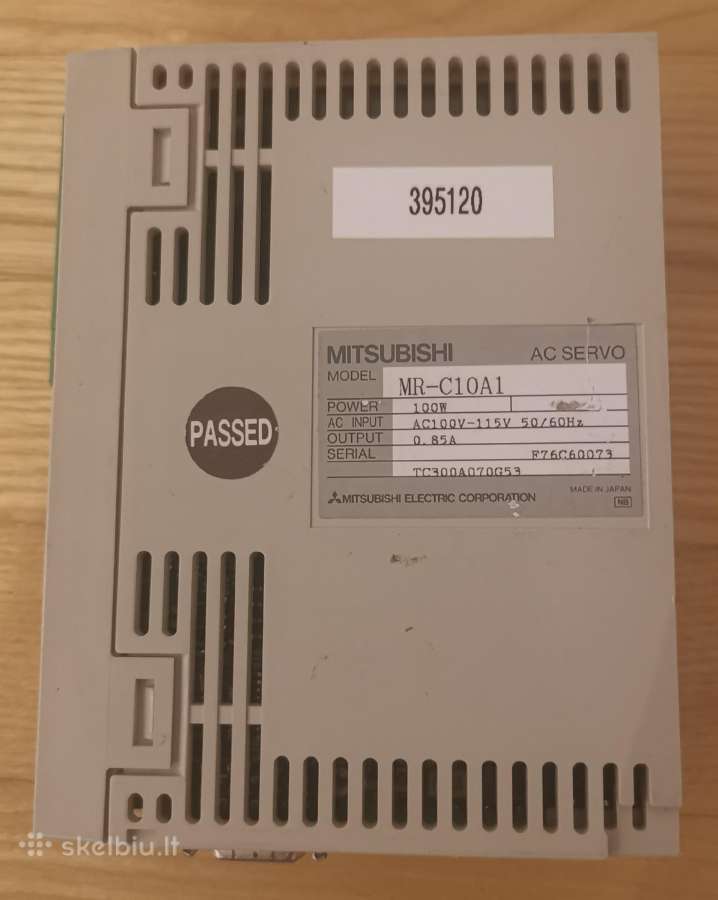 Servo variklio valdiklis Mitsubishi Mr-c10a1 Ac - nuotraukos Nr. 2