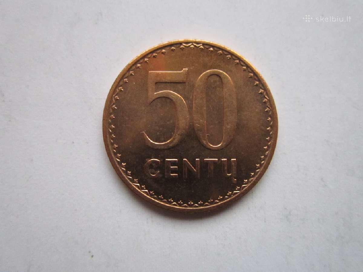 1991 50 centu Unc