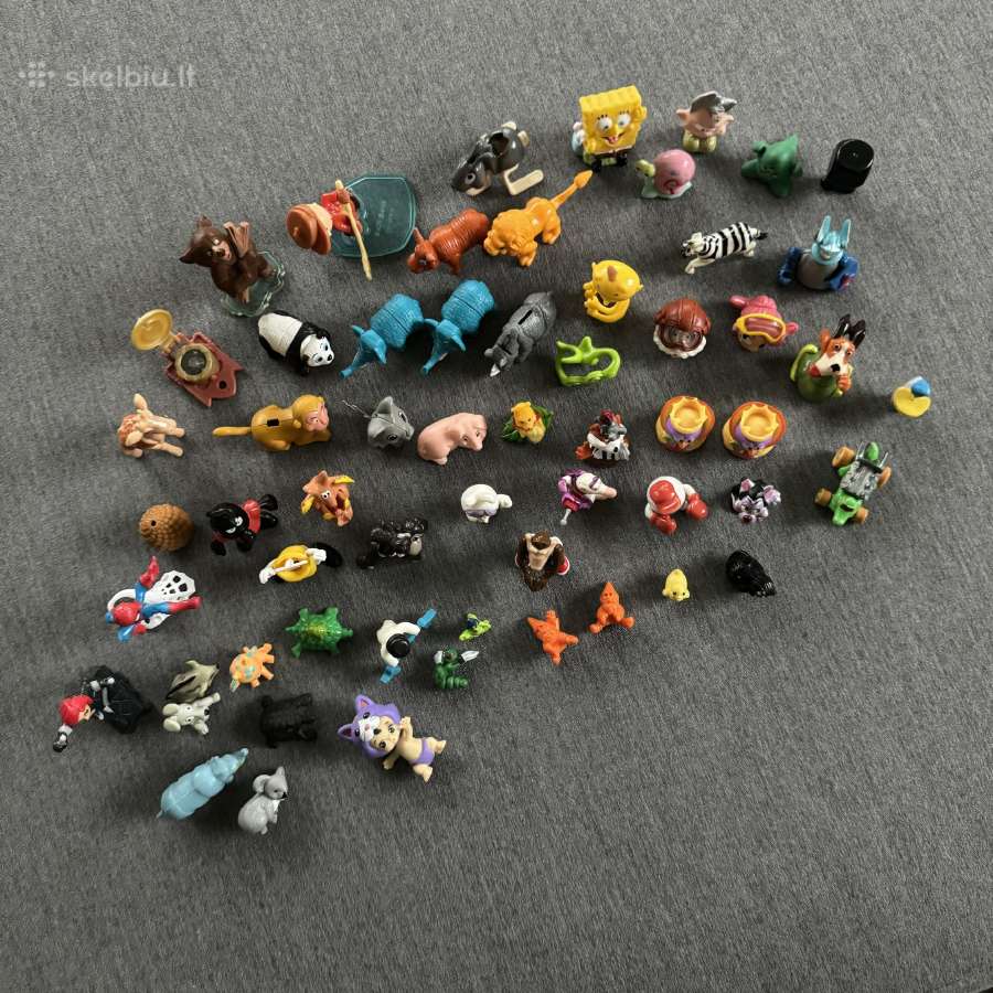 57 vnt. Kinder Surprise figūrėlių - nuotraukos Nr. 8