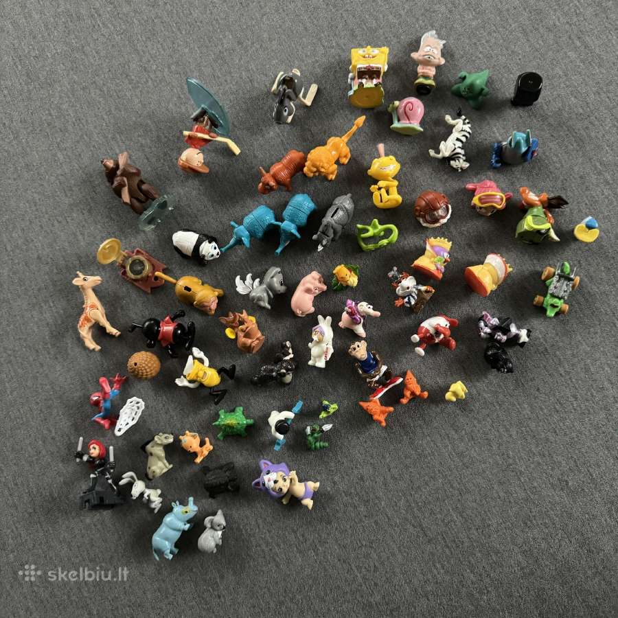 57 vnt. Kinder Surprise figūrėlių - nuotraukos Nr. 9