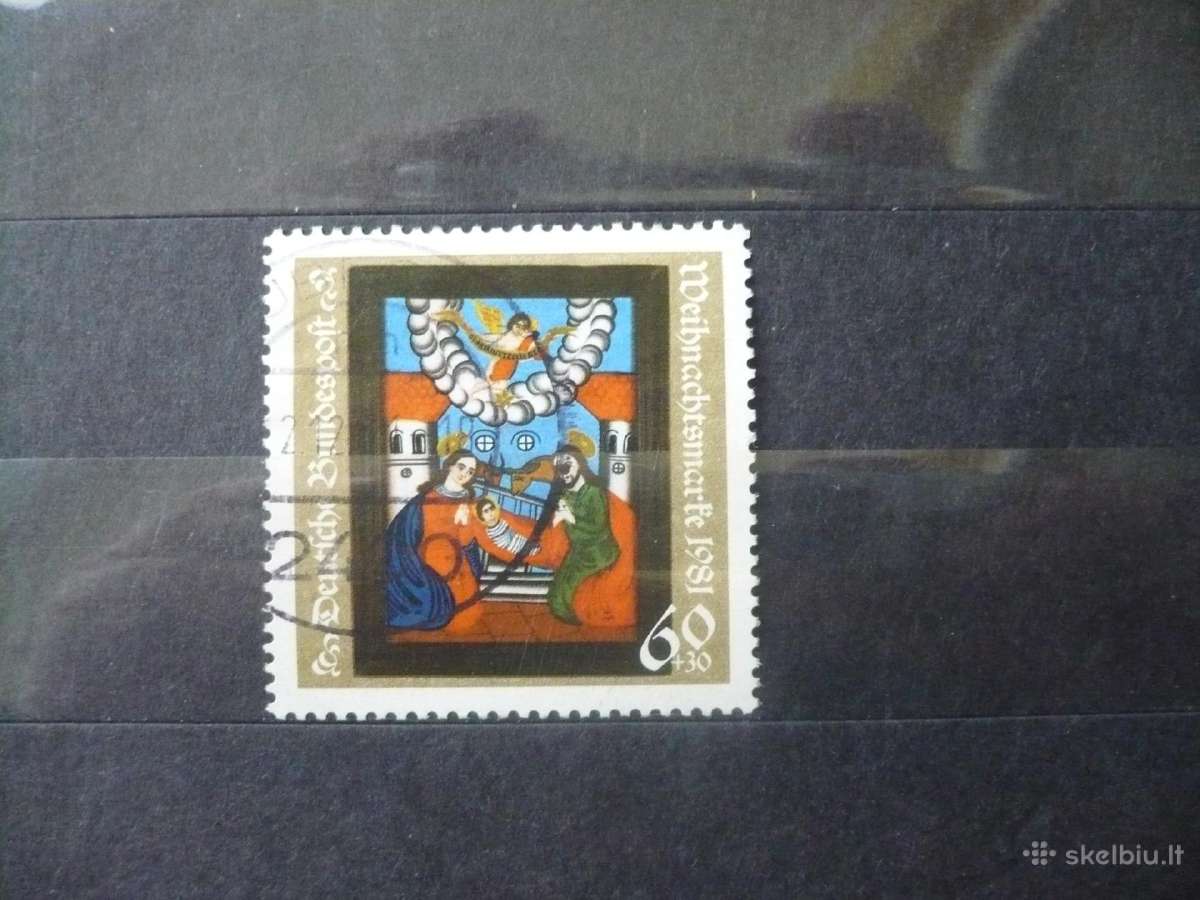 1981 metų Kalėdų pašto ženklai