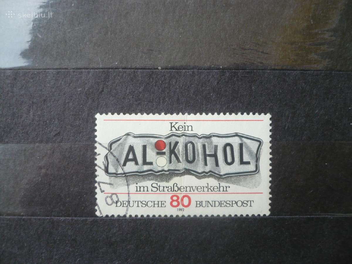 1982 m. Informacija apie alkoholį ir eismą