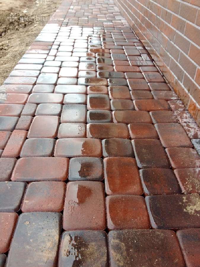 Trinkelių klojimas nuo pagrindų iki pilno kiemo - nuotraukos Nr. 24