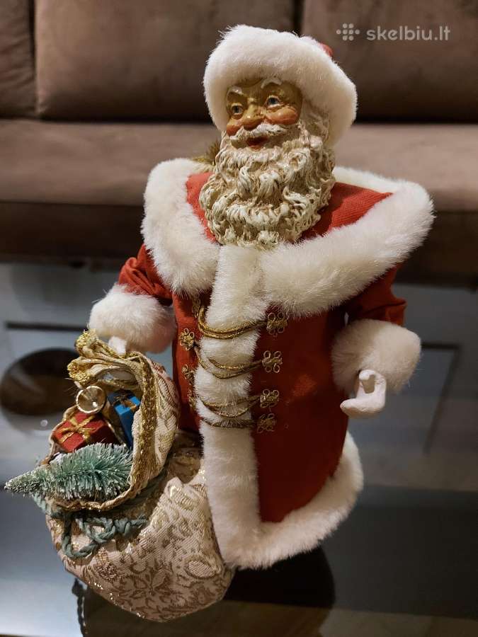 Vintage,pastatomas Kalėdų senelis