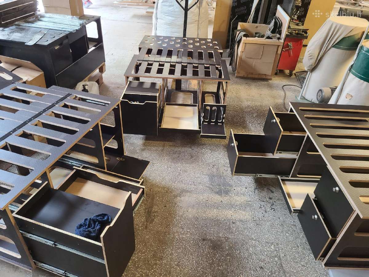 Kemperio deze, lova, gultas, transporter, trafic, - nuotraukos Nr. 17