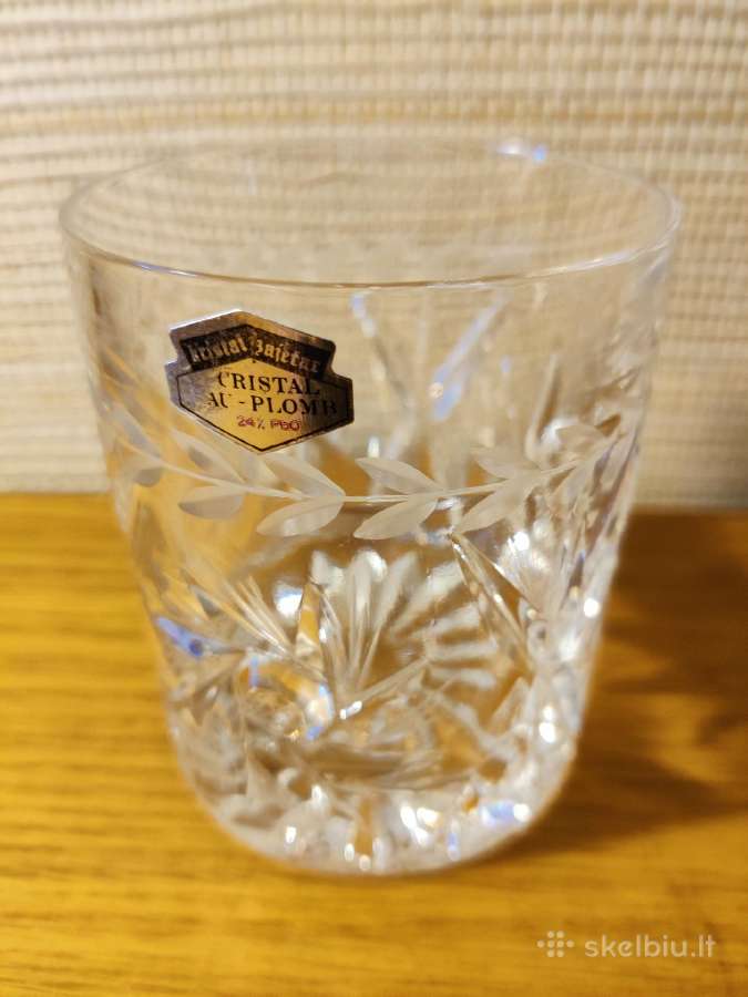 Kokybiško krištolo stiklinė - serviravimo indas - nuotraukos Nr. 5