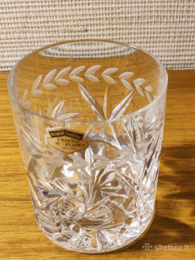 Kokybiško krištolo stiklinė - serviravimo indas - nuotraukos Nr. 6