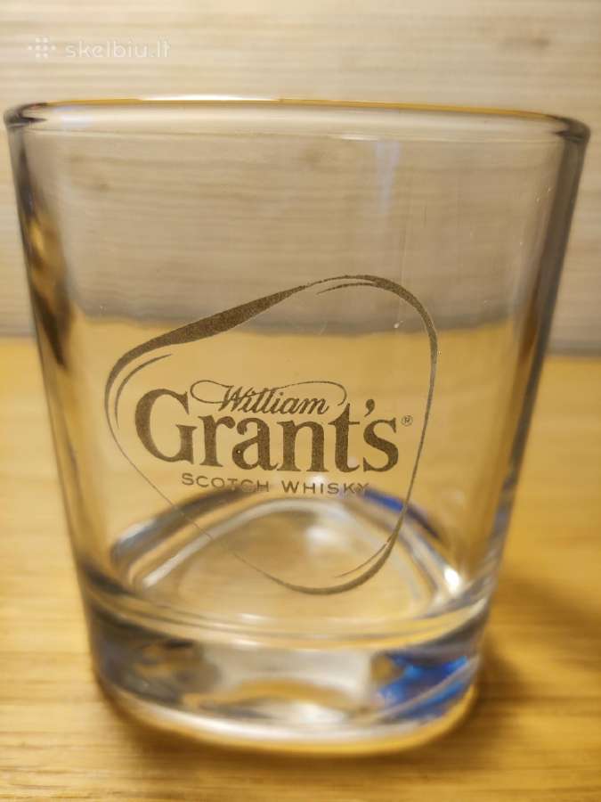 Taurės viskiui Grant's (8 vnt.)