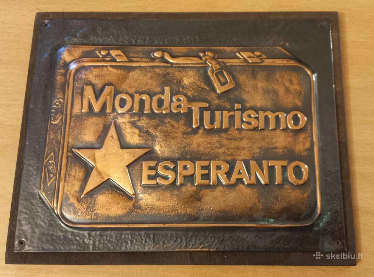 Bareljefas Monda Turismo Esperanto - nuotraukos Nr. 2