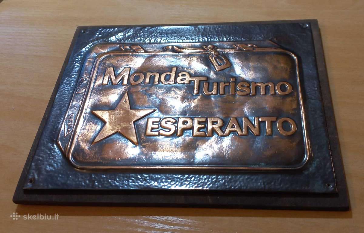 Bareljefas Monda Turismo Esperanto - nuotraukos Nr. 3