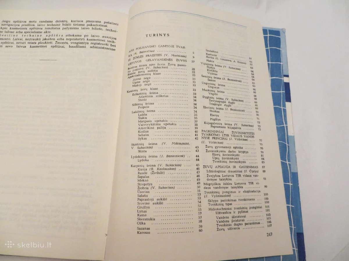 Knyga Žvejo vadovas 1982 - nuotraukos Nr. 34