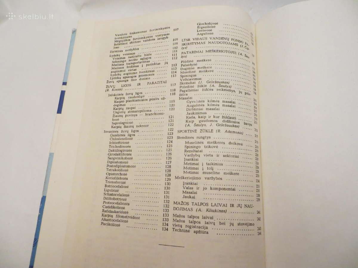 Knyga Žvejo vadovas 1982 - nuotraukos Nr. 35