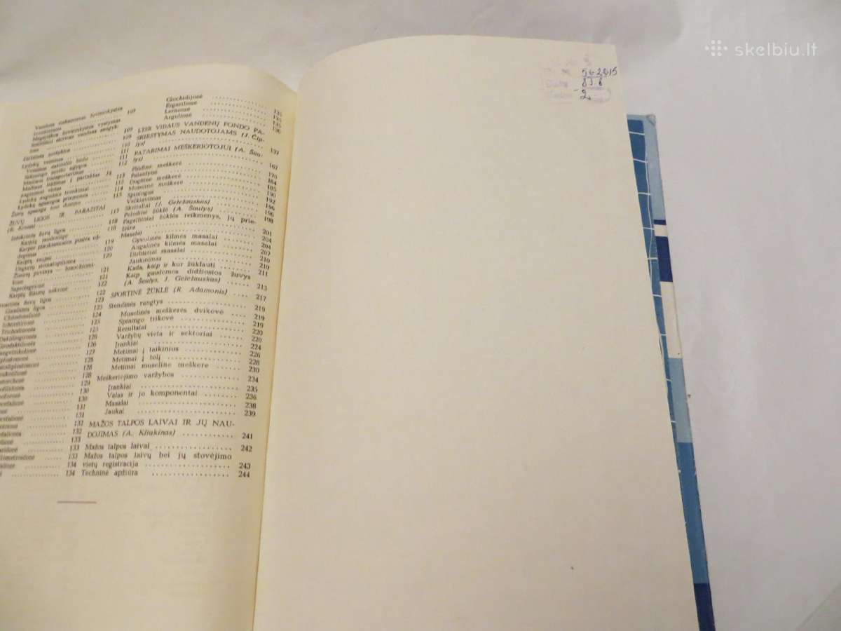 Knyga Žvejo vadovas 1982 - nuotraukos Nr. 36
