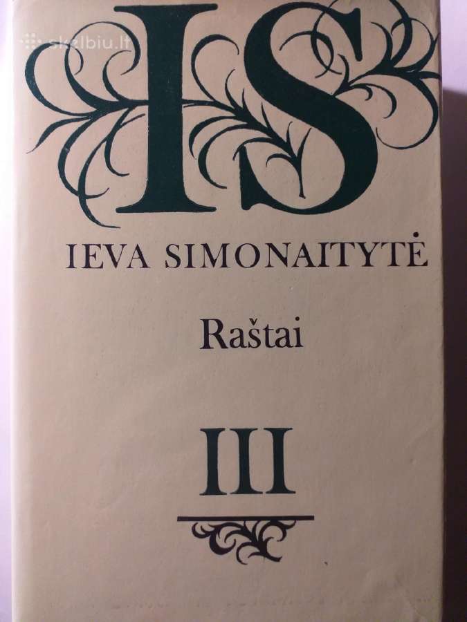 Ieva Simonaitytė. Raštai (3 ir 4 tomai) - nuotraukos Nr. 2
