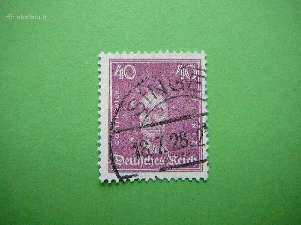 Filosofas Leibnicas Vokietija 1926 40pf vkt395a