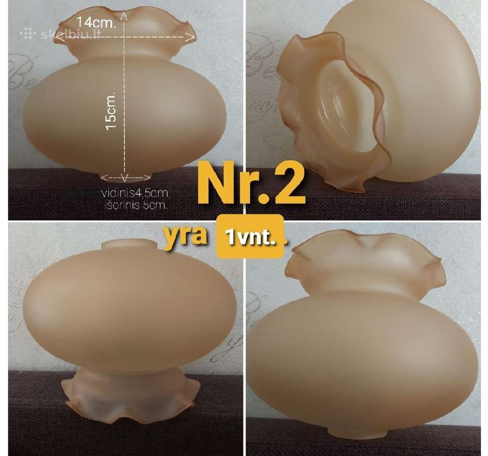 Daug įvairių šviestuvų gaubtų /plafonų - nuotraukos Nr. 7