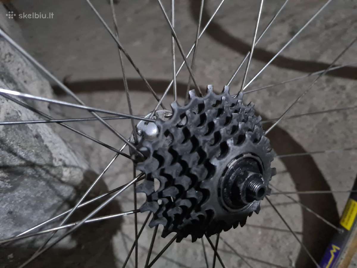 80-jų plentinuko ratai tubular 28' - nuotraukos Nr. 2