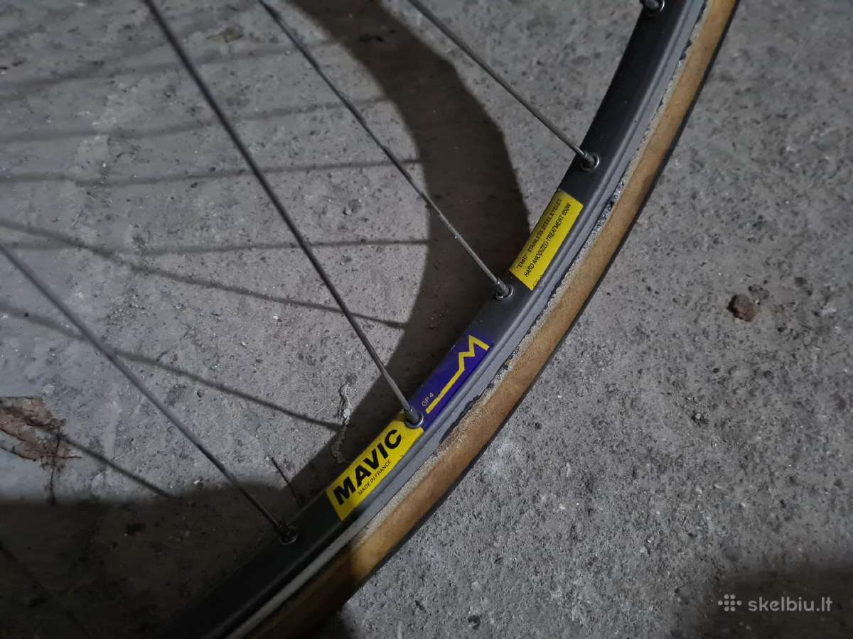 80-jų plentinuko ratai tubular 28' - nuotraukos Nr. 3