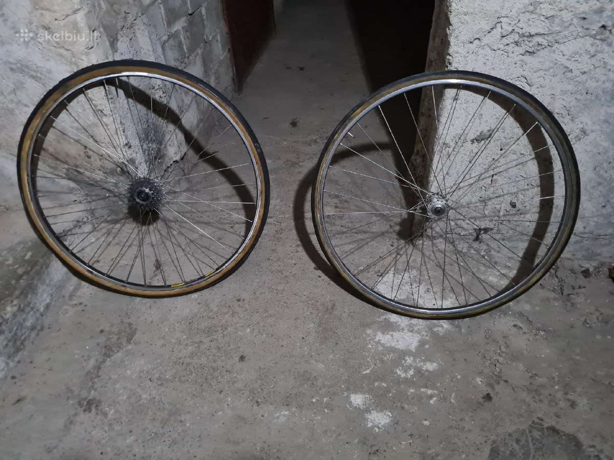 80-jų plentinuko ratai tubular 28' - nuotraukos Nr. 4