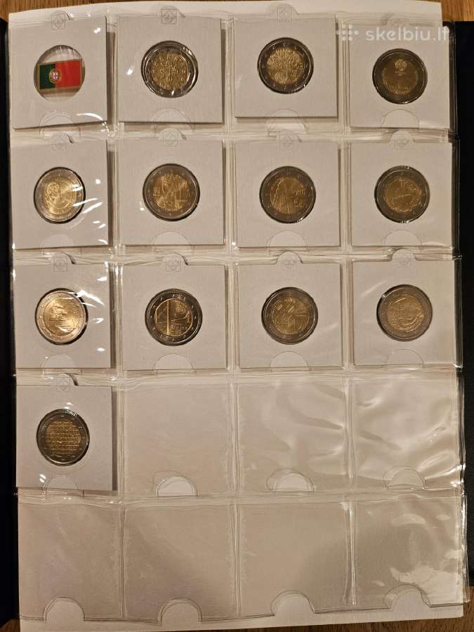 226 vnt. unikalių 2€ monetų kolekcija - nuotraukos Nr. 15