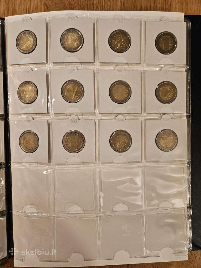 226 vnt. unikalių 2€ monetų kolekcija - nuotraukos Nr. 5