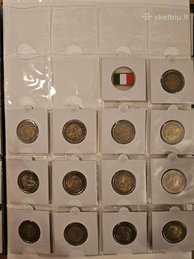 226 vnt. unikalių 2€ monetų kolekcija - nuotraukos Nr. 6