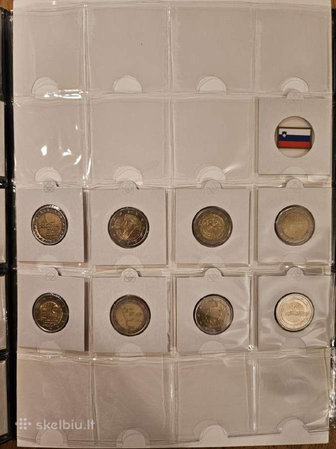 226 vnt. unikalių 2€ monetų kolekcija - nuotraukos Nr. 7