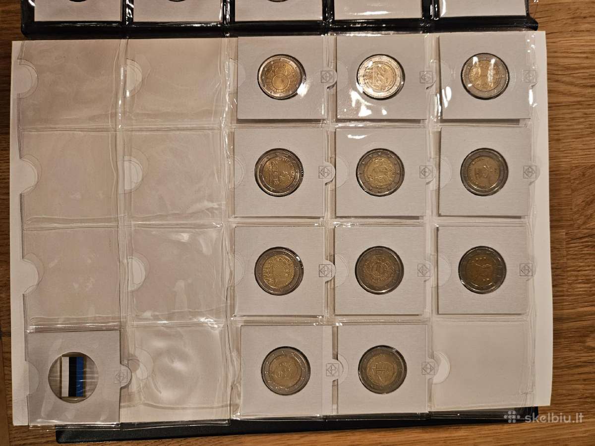226 vnt. unikalių 2€ monetų kolekcija - nuotraukos Nr. 18