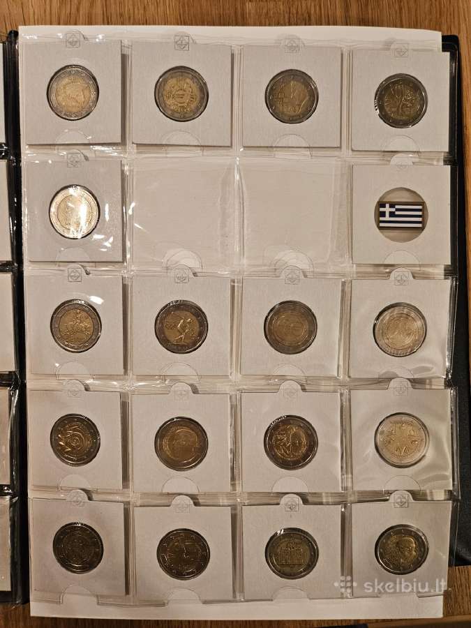 226 vnt. unikalių 2€ monetų kolekcija - nuotraukos Nr. 19