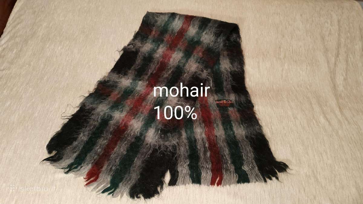 Naujas 100% moherio šalikas