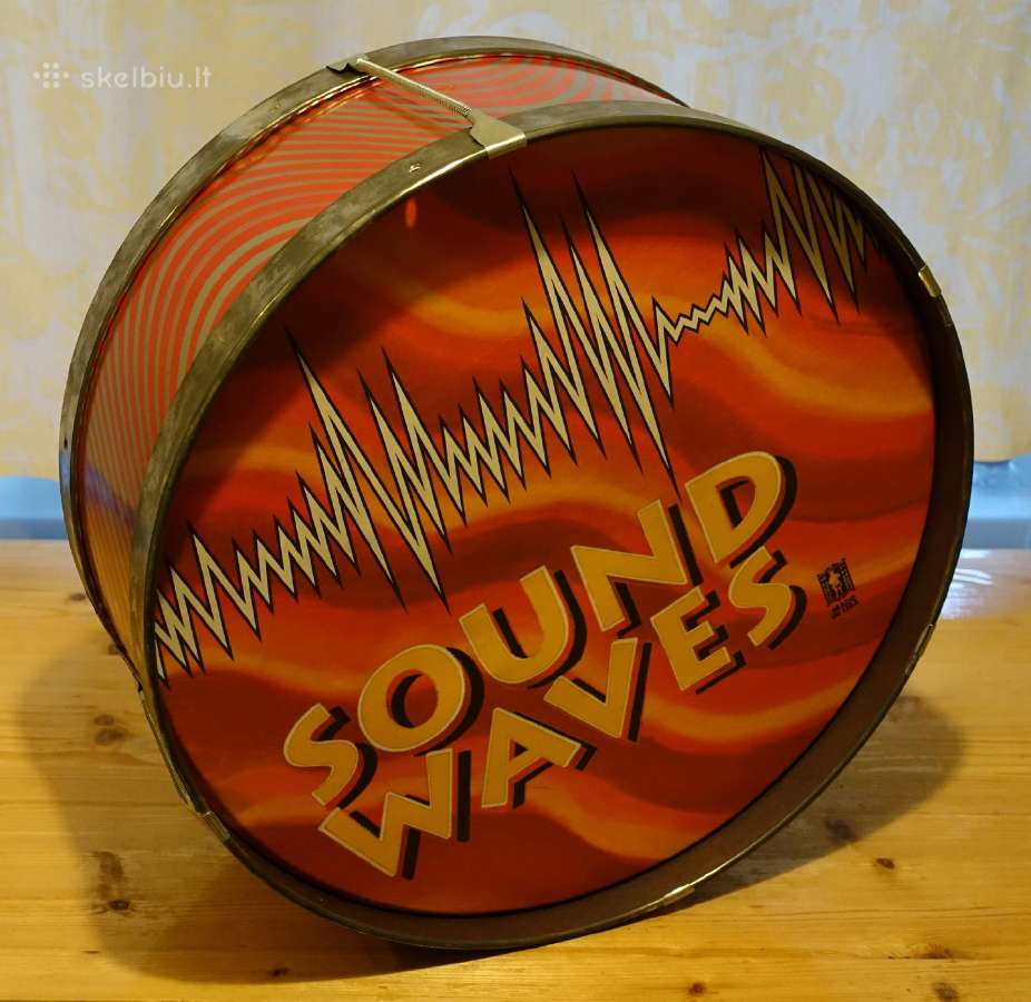 Dekoratyvinis būgnas Sound Waves
