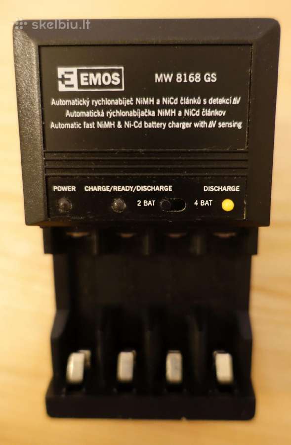 Baterijų įkroviklis Emos Mw 8168 Gs