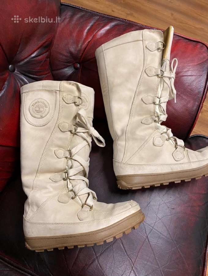 38,5 ir 39,5D Timberland odiniai sniego batai