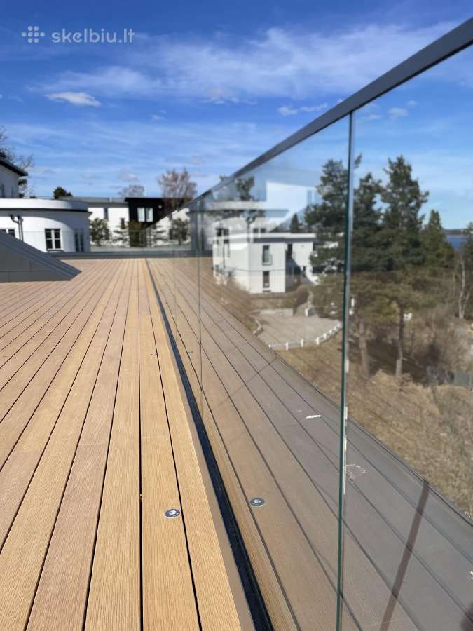 Berėmiai stikliniai turėklai - nuotraukos Nr. 8