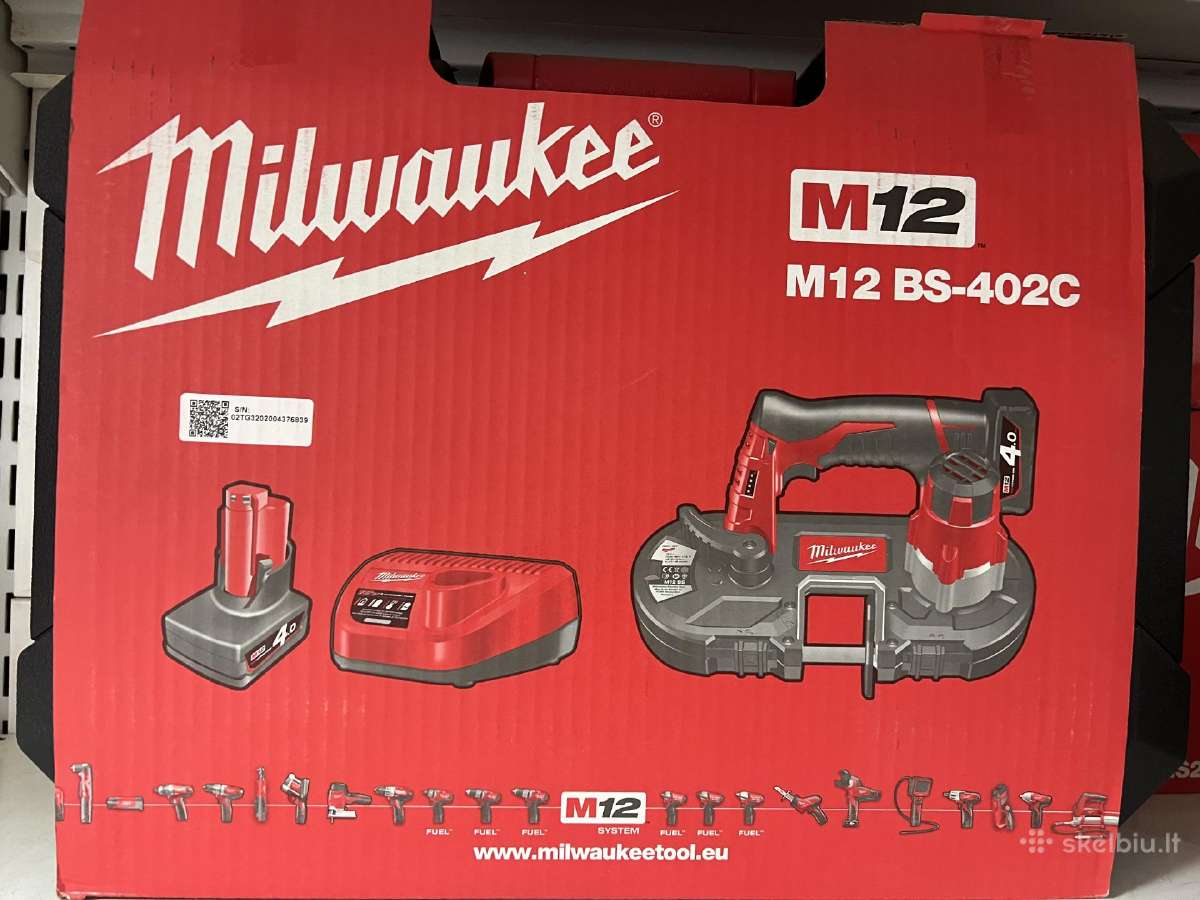 Milwaukee juostinis pjūklas