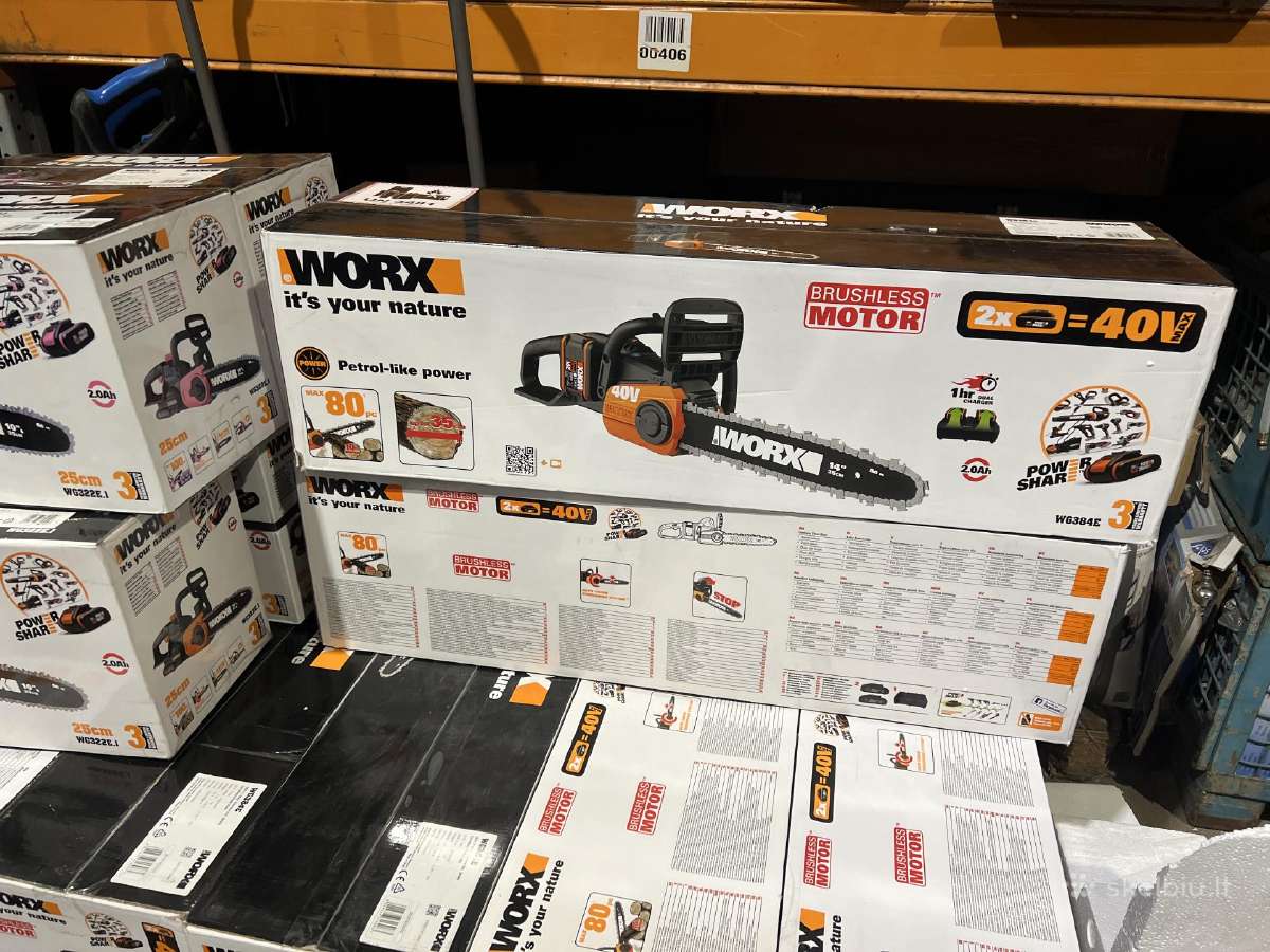 Worx 40v grandininis pjūklas - nuotraukos Nr. 5