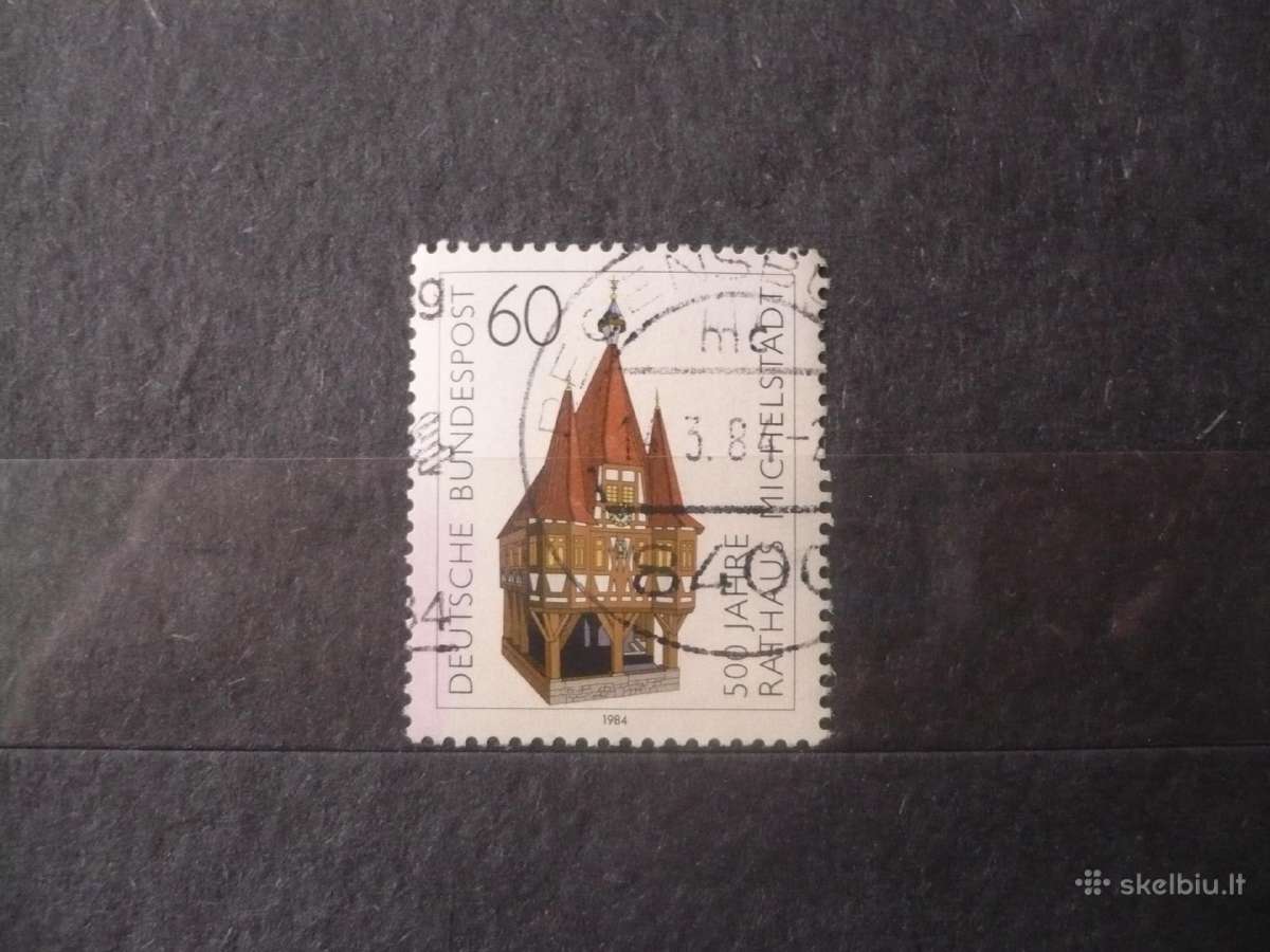 1984 m. Michelstadt miesto rotušės 500-osios